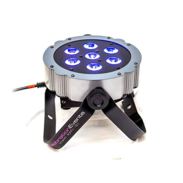 LED spot 7 x 3 watt RGB