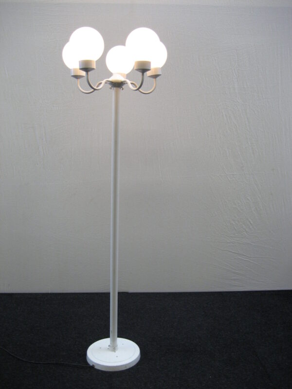 Parijse staande lamp met bol