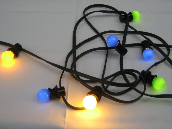 Priklichtkabel 5 meter gekleurd